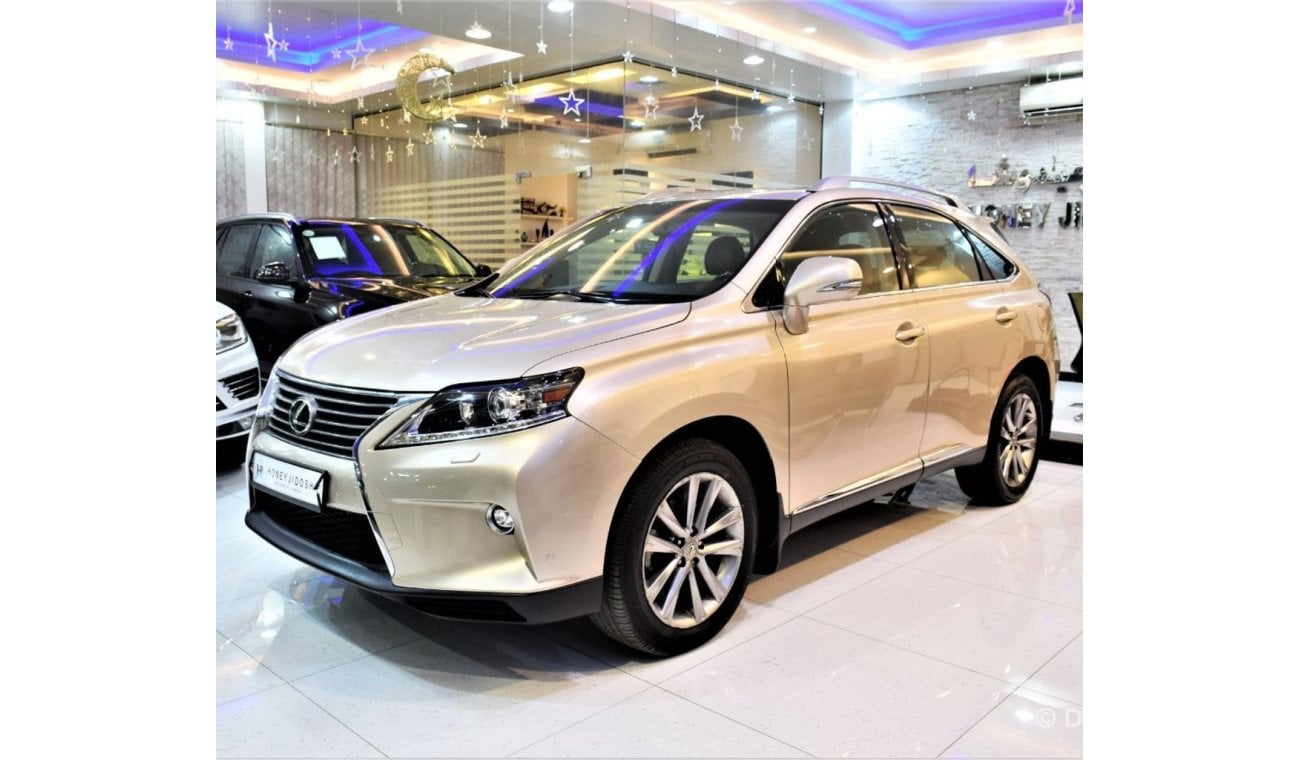 لكزس RX 350 LEXUS RX 350 2015 Model! With SERVICE HISTORY Gold Color GCC SPECS