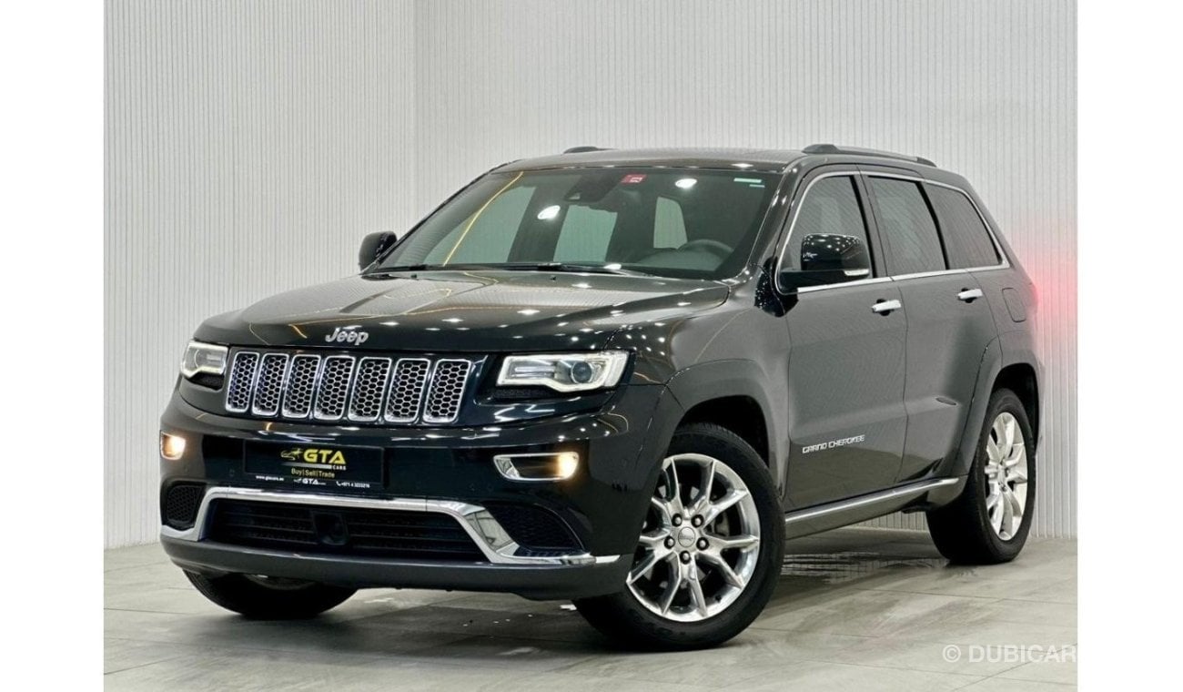 Jeep Grand Cherokee Summit 2015 Jeep Grand Cherooke Summi V8, Jeep Full Service History, Low Kms, GCC