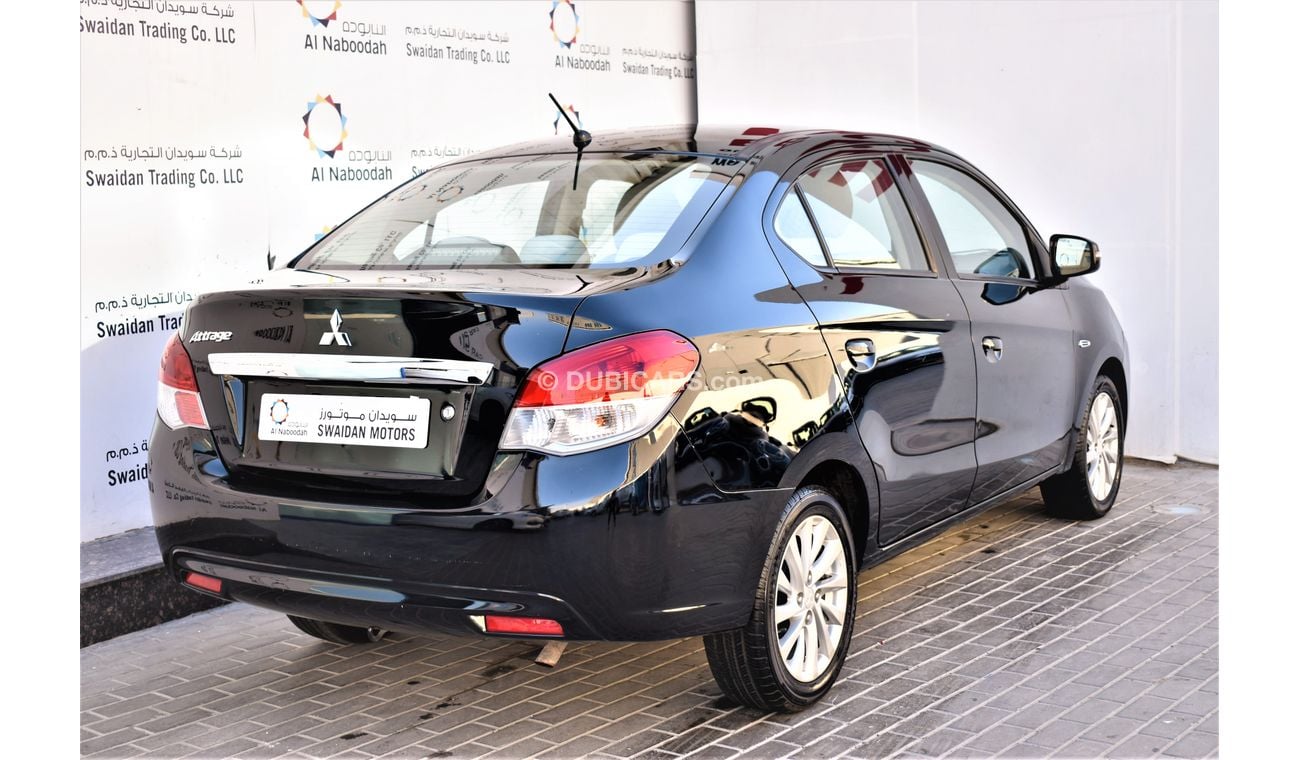 Mitsubishi Attrage AED 549 PM | 1.2L GLX GCC DEALER WARRANTY