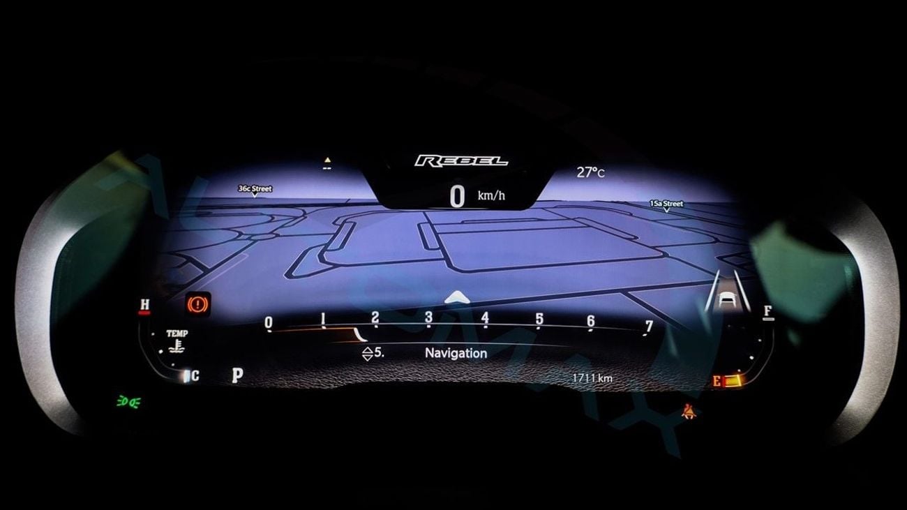 RAM 1500 Rebel X 3.0TT Hurricane GCC 1700Km With 3 Years Or 60,000Km Warranty @Official Dealer