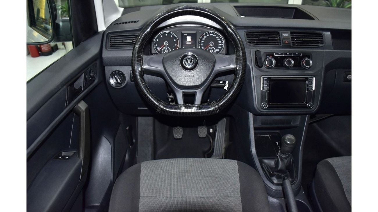 Volkswagen Caddy EXCELLENT DEAL for our Volkswagen Caddy ( 2018 Model ) in White Color GCC Specs