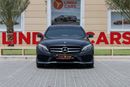 Mercedes-Benz C 200 Mercedes-Benz C200 AMG Pack 2018 GCC under Warranty with Flexible Down-Payment.