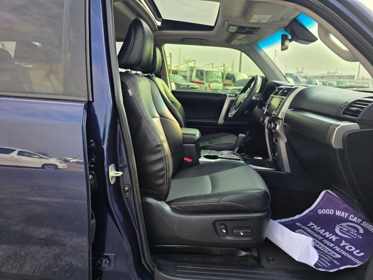 Toyota 4Runner Toyota 4Runner 2024 Model 4.0 petrol Engine Colour blue Full option Colour blue push start Transmiss