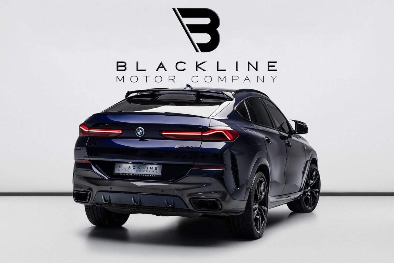 بي أم دبليو X6 2022 BMW X6 M50i, 4.4L TC V8, AWD,  530bhp, 8 Speed Automatic