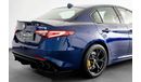 Alfa Romeo Giulia 2019 Alfa Romeo Giulia Quadrifoglio / 5 Year Alfa Romeo Warranty & Service Contract