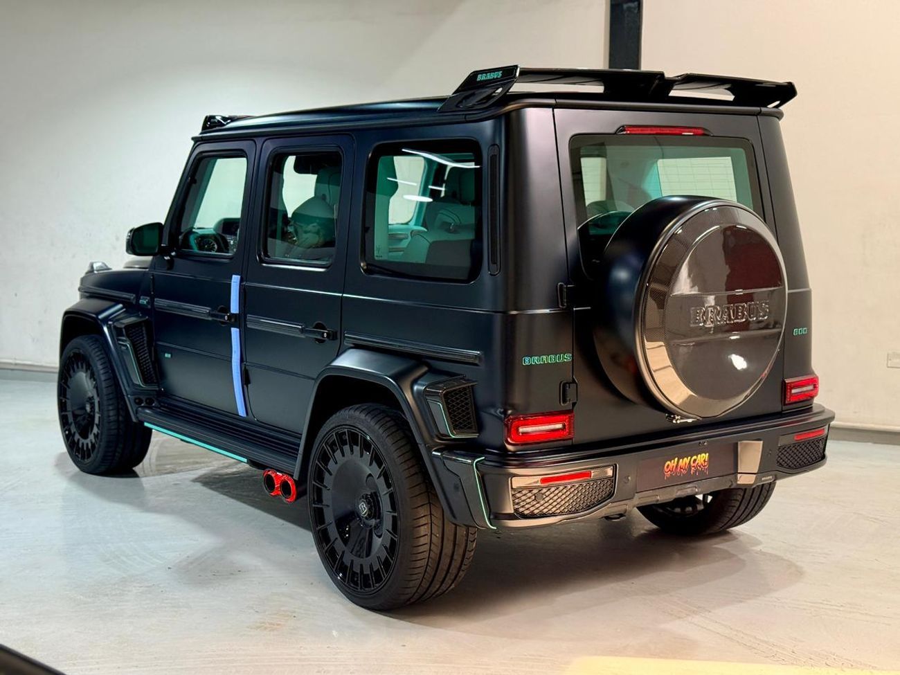 Mercedes-Benz G 63 AMG BRABUS 800 - Mercedes-AMG G 63 Mercedes Benz Brabus G800 - Mat Black - 2025 - Fully Loaded