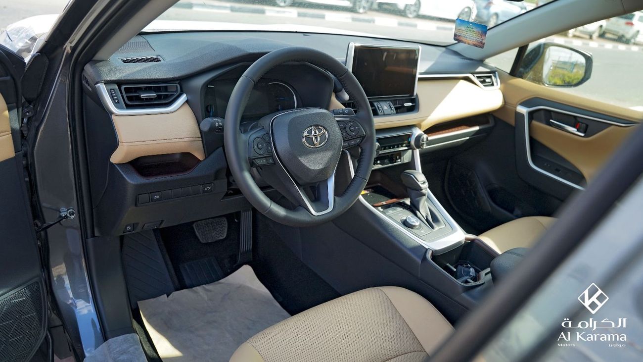 تويوتا راف ٤ محرك هجين سعة 2.5 لتر | إصدار محدود | رادار | ذاكرة للمقاعد | فتحة سقف بانورامية | كامل المواصفات