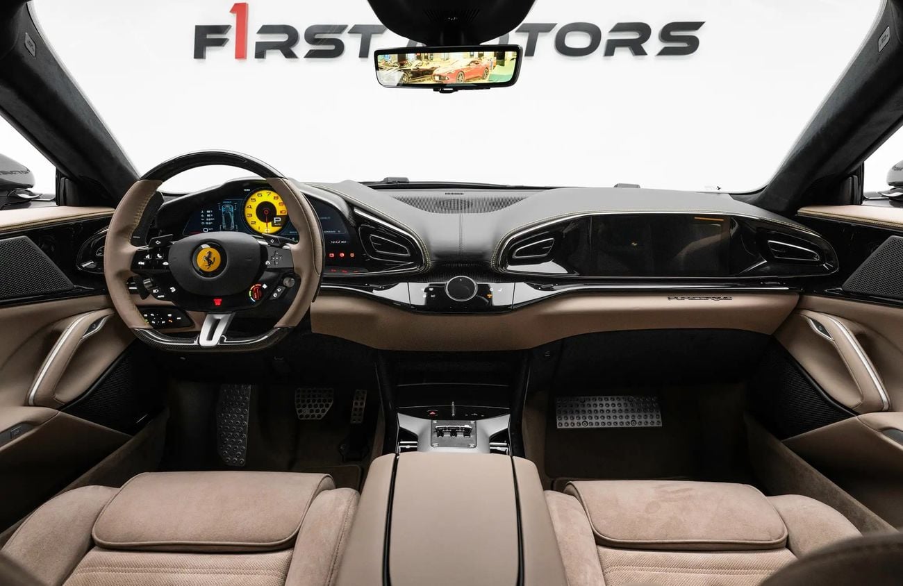 فيراري بوروسانجوي 6.5L V12 Naturally Aspirated Engine