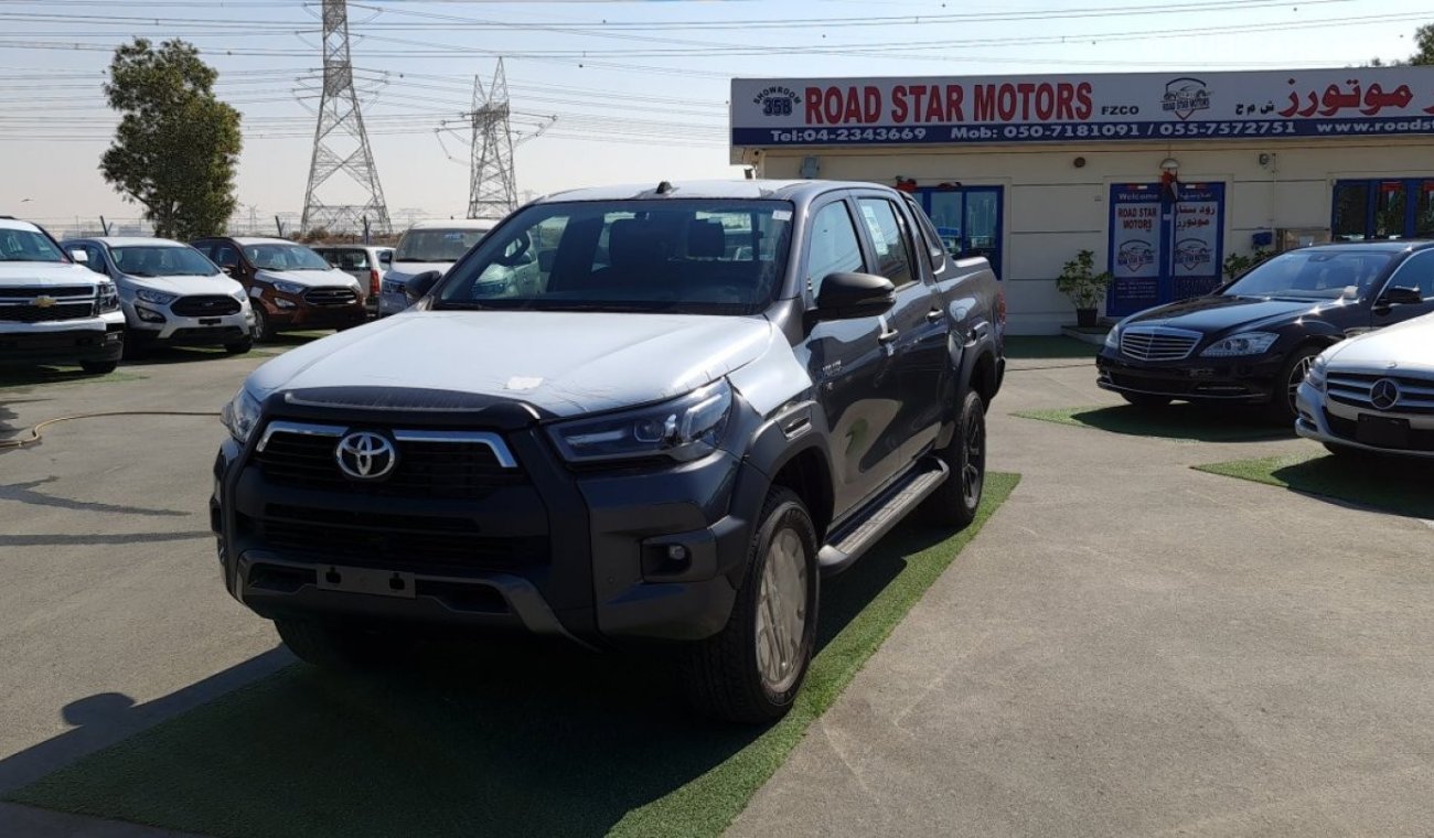 تويوتا هيلوكس TOYOTA HILUX 4.0L- 2021 4X4 ADV D/C A/T PTR