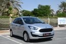 فورد فيجو HOT DEALS -  0% DP - AGENCY MAINTAINED - FORD FIGO 1.6L V4  - ORIGINAL PAINT - GCC