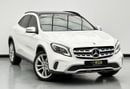 Mercedes-Benz GLA 220 2018 Mercedes-Benz GLA 220 4MATIC, 1 Year Unlimited KM Warranty, GCC
