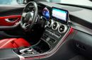 مرسيدس بنز C 200 أفانتجاردي 1,365/Month | C200 AMG | GCC - Under Warranty | Accidents Free