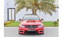 Mercedes-Benz C 63 Coupe 2,589 P.M | 0% Downpayment | Full Option | Low Kms!