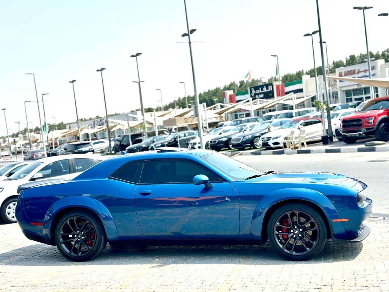 دودج تشالينجر RT SCAT PACK WIDE BODY 6.4L | Monthly 1700/- | 0% DP | Sunroof | # 21435