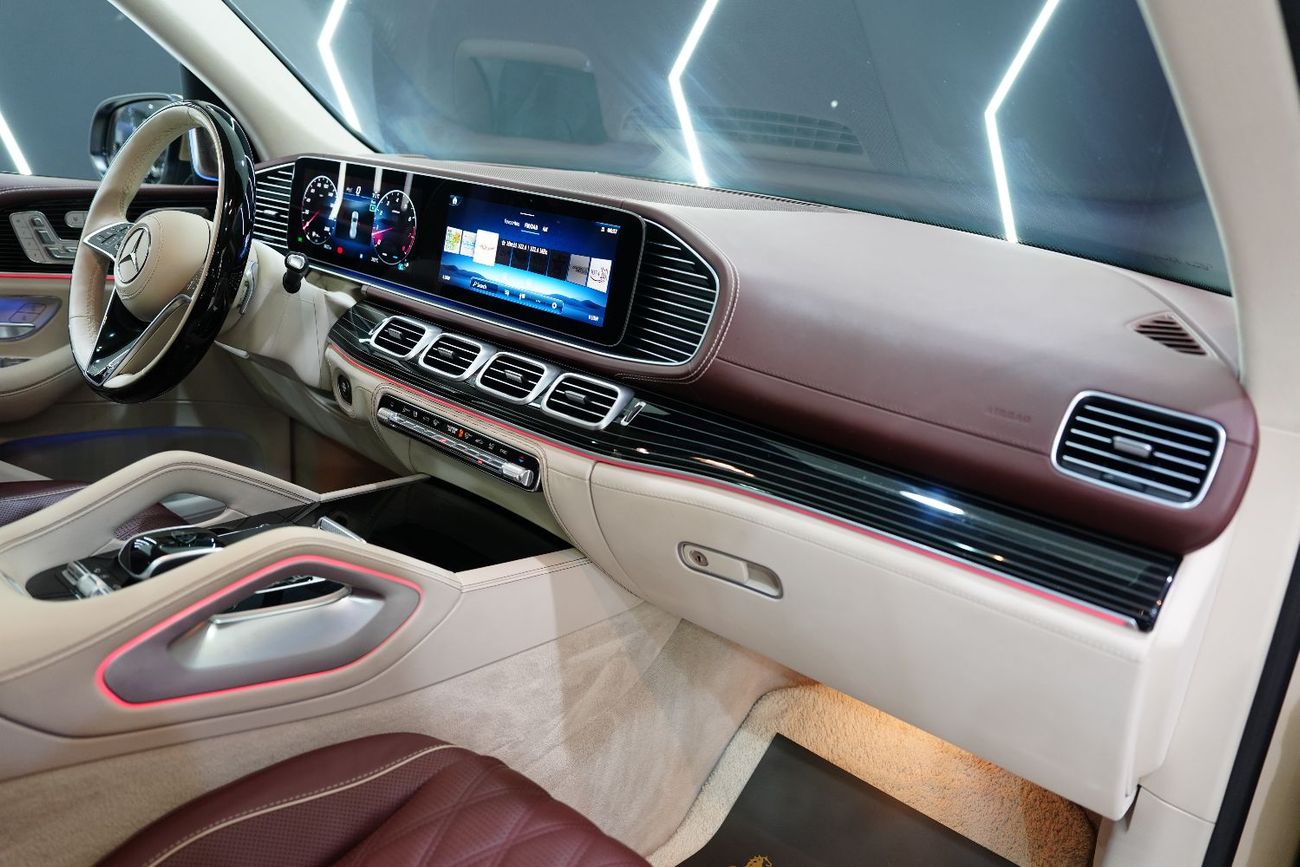 Mercedes Maybach GLS600 Maybach Two-Tone, Executive Rear Seat Package, Gargash Warranty + Service!!