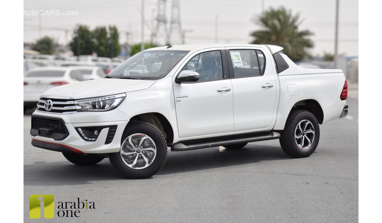 تويوتا هيلوكس - TRD - 4.0L - V6 - WHITE INSIDE BLACK