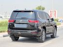 تويوتا لاند كروزر VXR تويوتا لاندكروزر LC300 SUV، محرك بنزين ثنائي التوربو سعة 3.5 لتر، 7 مقاعد، 5 أبواب، لون خارجي أسود، 