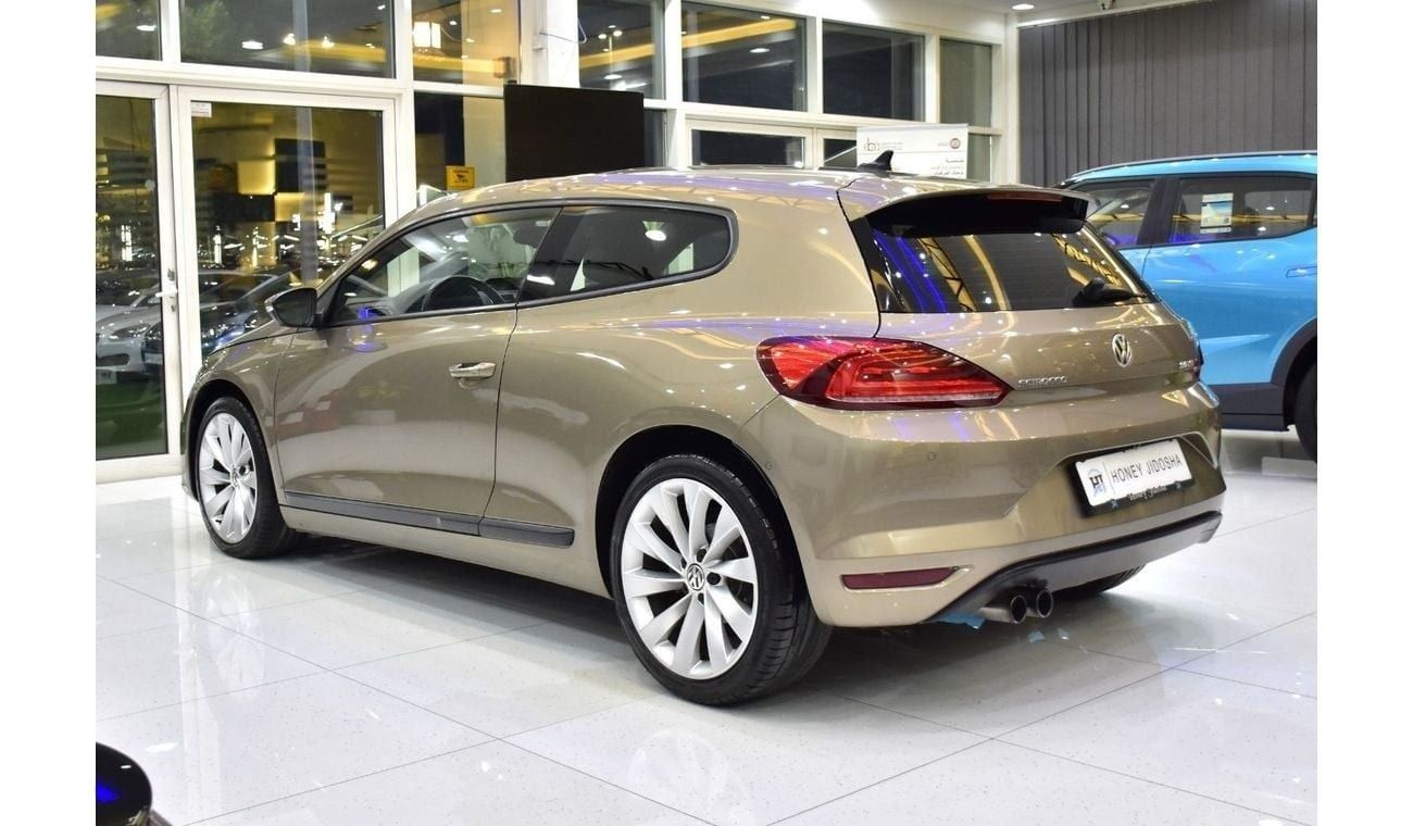 Volkswagen Scirocco EXCELLENT DEAL for our Volkswagen Scirocco 2.0 TSi ( 2016 Model ) in Brown Color GCC Specs