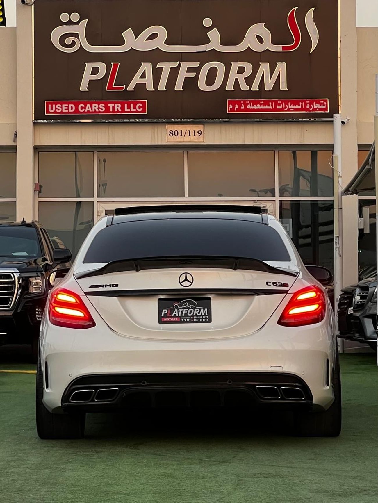 Mercedes-Benz C 63 AMG Mercedes benz C63S Model 2016 Import from Japan