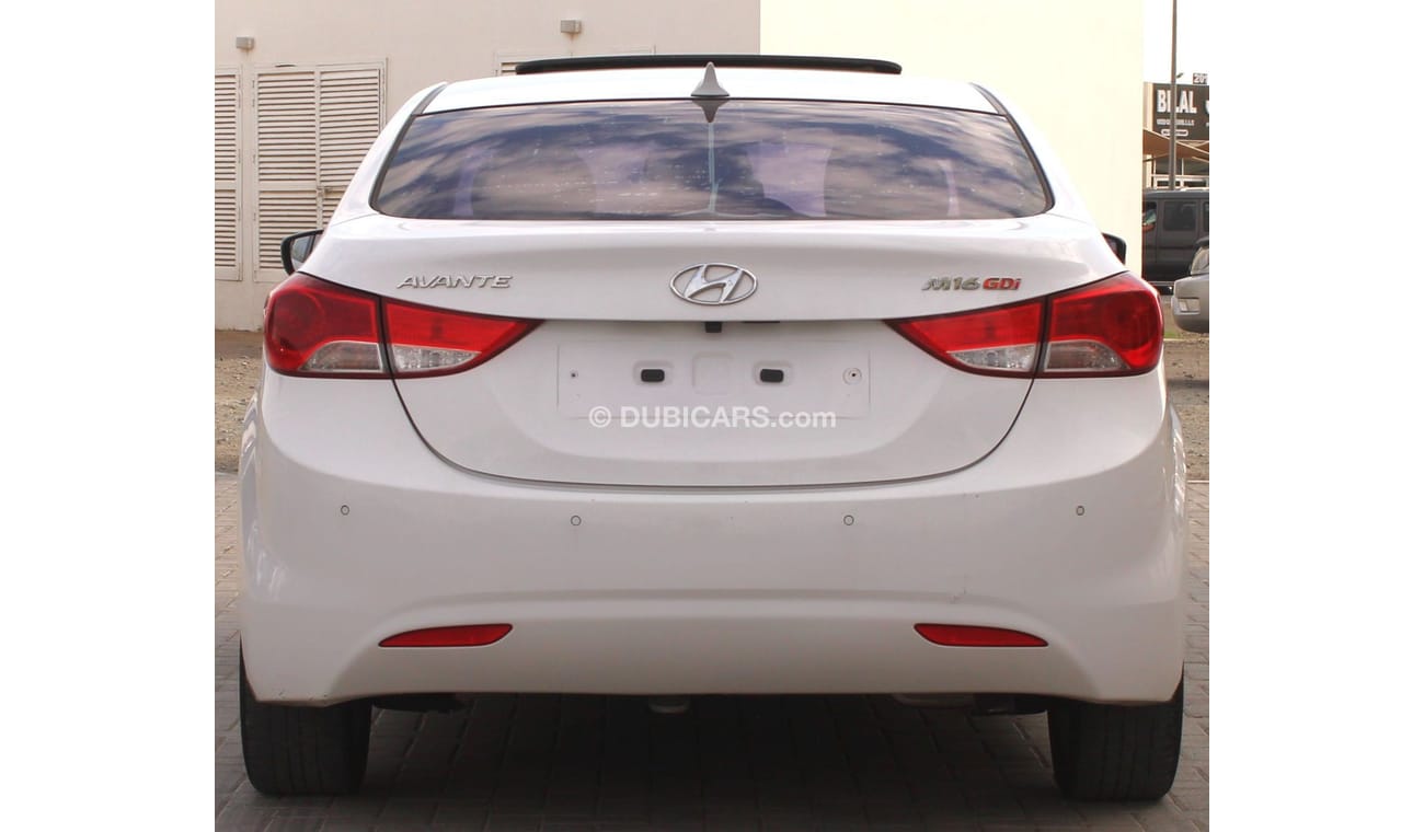 هيونداي افانتي هيونداي افانتي 2012 بحالة ممتازة وارد كوريا اوراق جمارك بدون حوادث