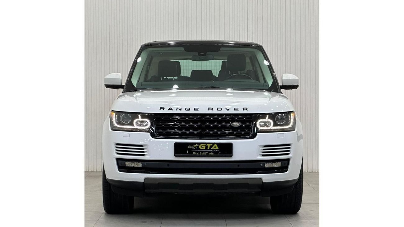 Land Rover Range Rover 2015 Range Rover Vogue SE Supercharged, Service History, Low Kms, Excellent Condition, GCC
