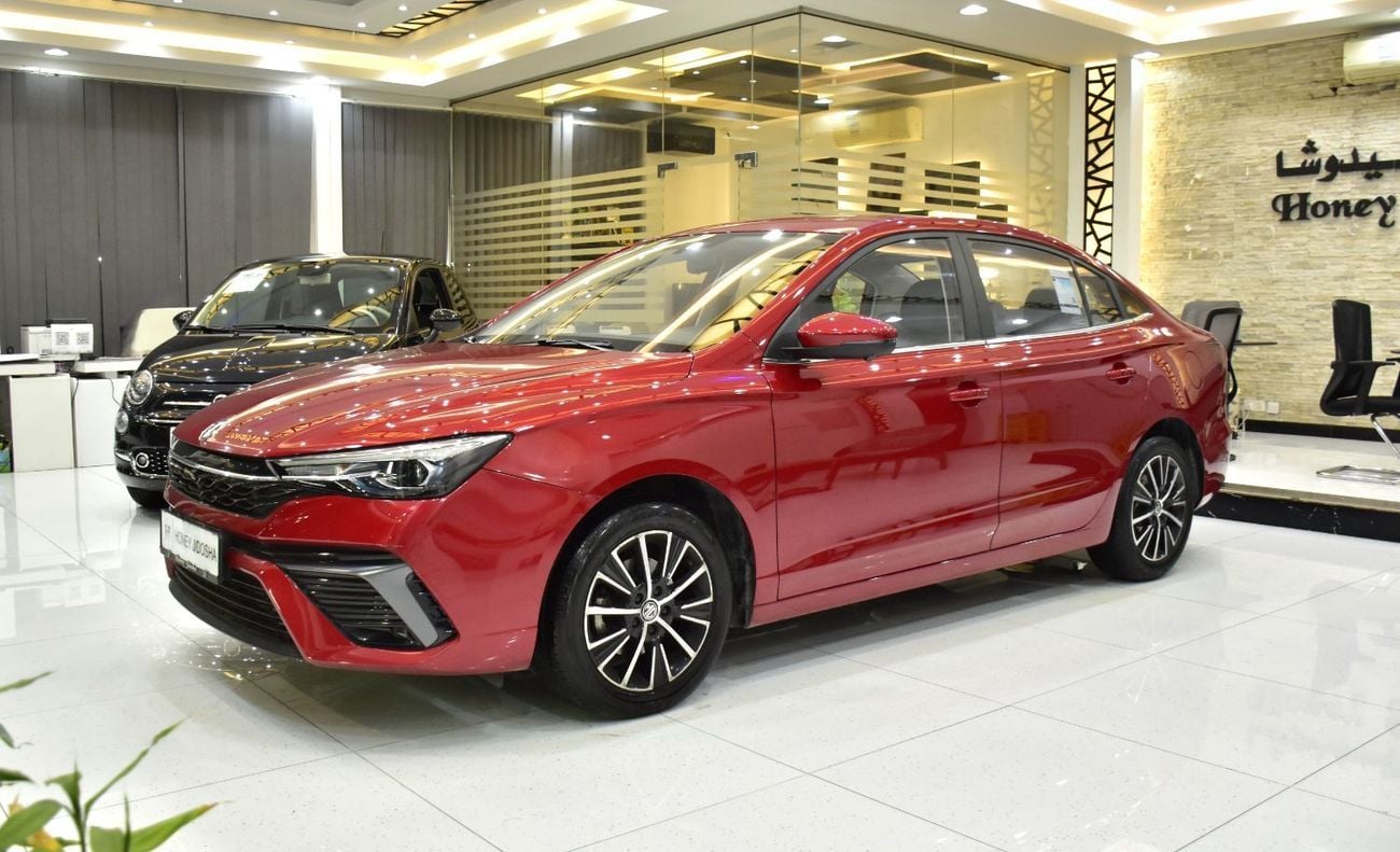 MG 5 EXCELLENT DEAL for our MG 5 ( 2025 Model ) in Red Color GCC Specs