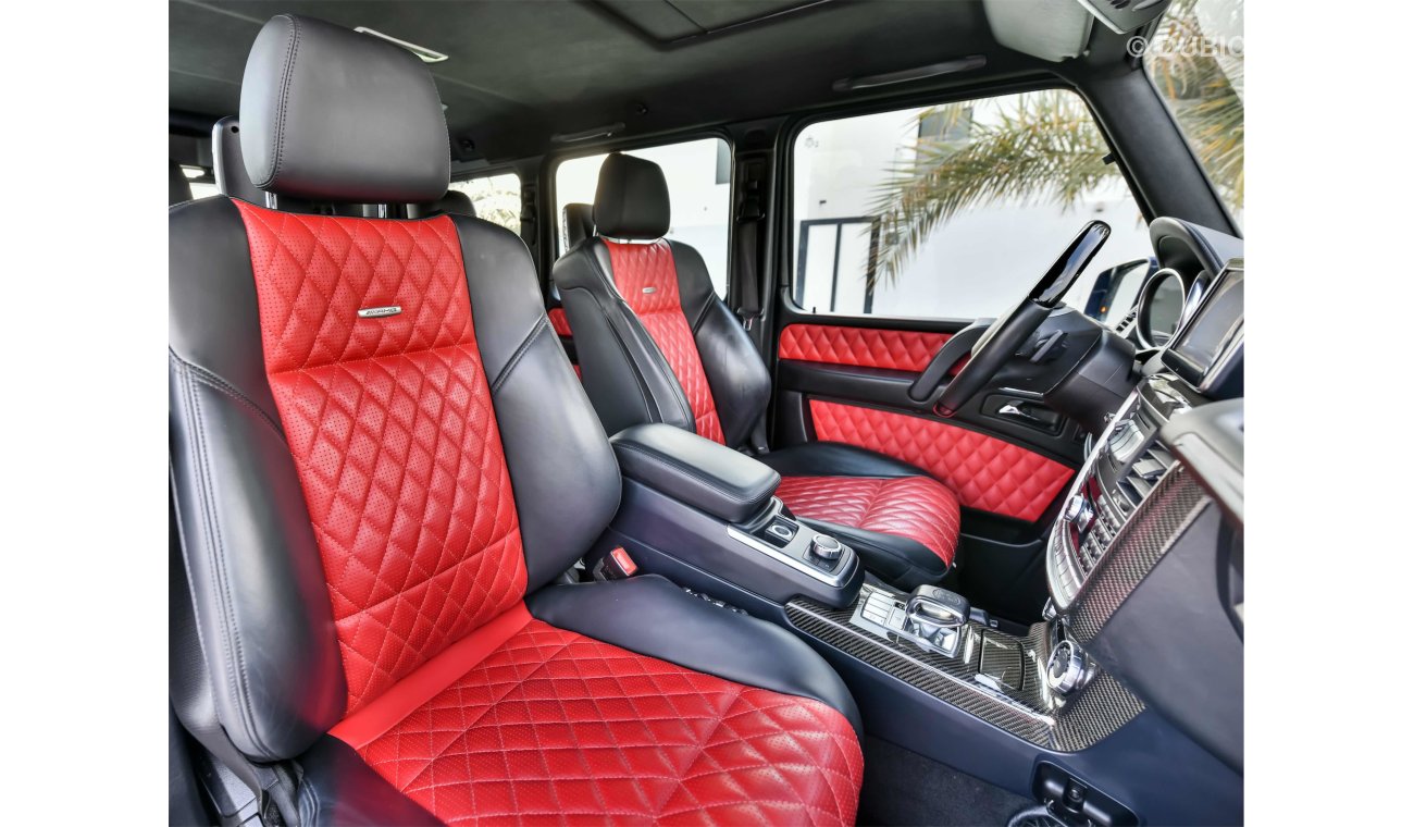 Mercedes-Benz G 63 AMG BiTurbo - 2Y Warranty - GCC - AED 5,072 PER MONTH - 0% DOWNPAYMENT