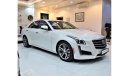 Cadillac CTS EXCELLENT DEAL for our Cadillac CTS 3.6 ( 2016 Model! ) in White Color! GCC Specs