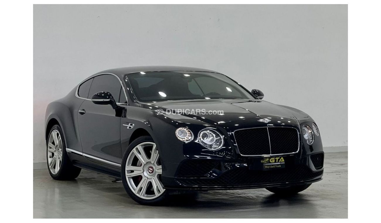 Bentley Continental GT 2016 Bentley Continental GT V8S, Full Service History, Warranty, Low Mileage, GCC
