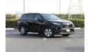 Toyota Highlander 2021 Toyota Highlander 4X4 2.5 LE Hybrid A/T - Black inside black