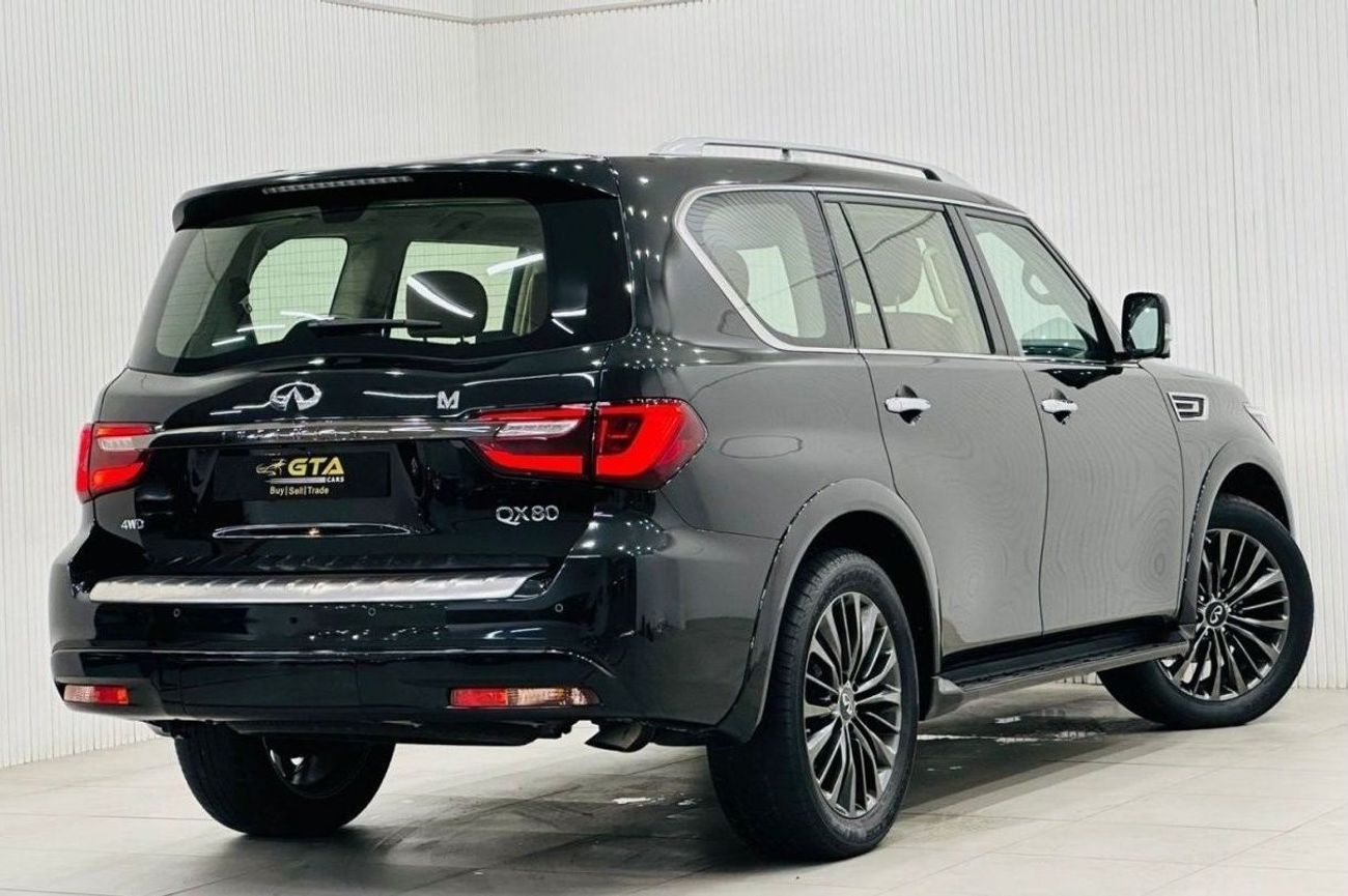 Infiniti QX80 2021 Infiniti QX80 8 Seater, Warranty, Full Infiniti Service History, Full Options, GCC