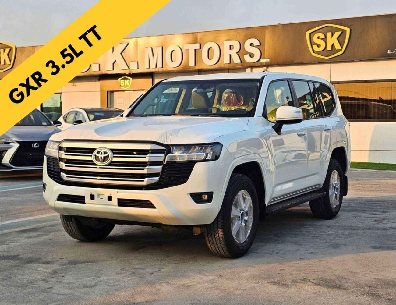 Toyota Land Cruiser GXR TWIN TURBO / 3.5L V6 PETROL / DRIVER PWR SEAT / COOL BOX  (CODE # GXR-G)