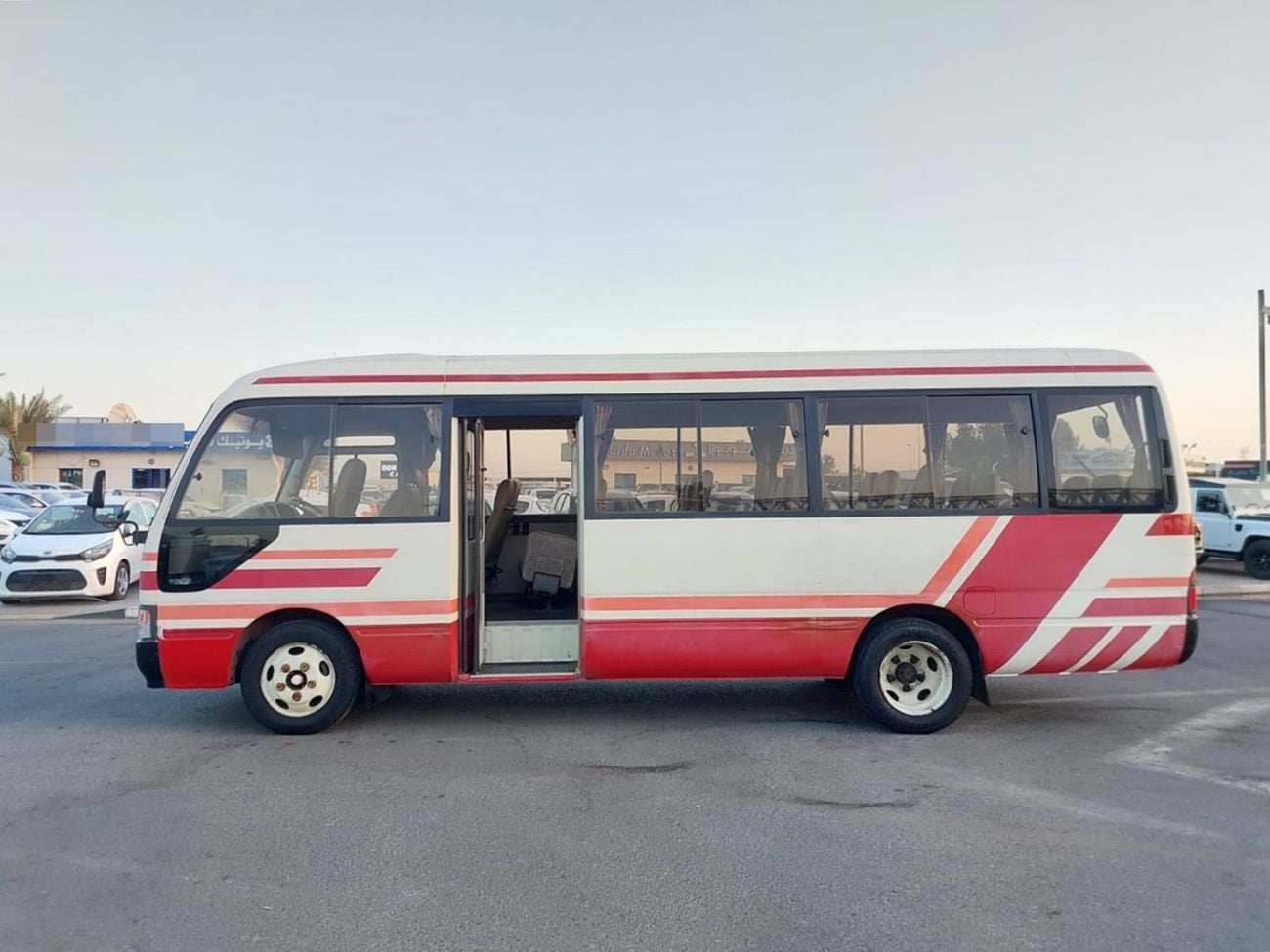 Toyota Coaster 1996 TOYOTA COASTER BUS RHD DIESEL AUTOMATIC 1HZ ENGINE(PM09683)