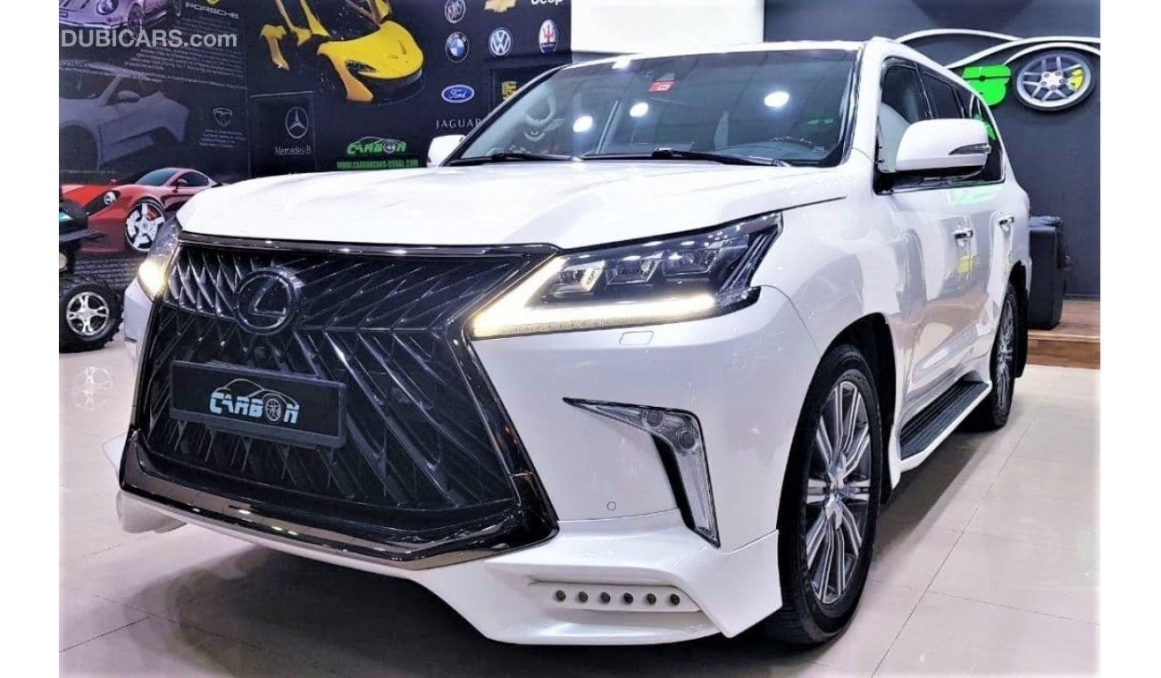 لكزس LX 570 LEXUS LX570 2016 CONVERTED TO 2020 BODYKIT IN BEAUTIFUL CONDITION ONLY FOR 229K AED