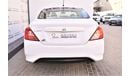 Nissan Sunny AED 519 PM | 1.5L SV GCC DEALER WARRANTY