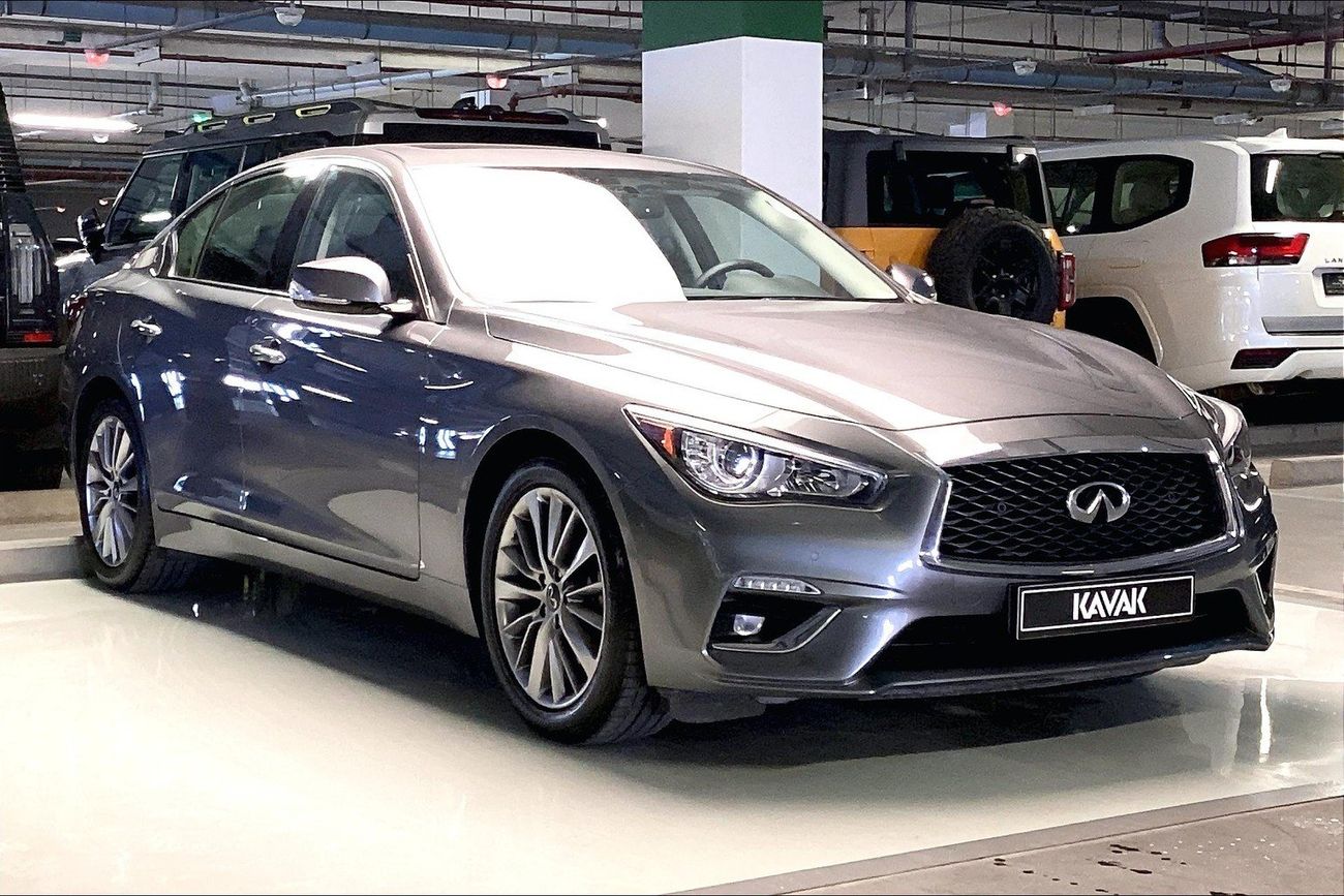 إنفينيتي Q50 Premium / Luxe | شامل الضمان | 0 ﺪﻔﻋﺓ ﺃﻮﻟﻯ