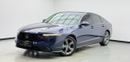 هوندا أكورد 2023 Honda Accord LX Sport, Sep/2028 Honda Warranty, Full Honda Service History, GCC