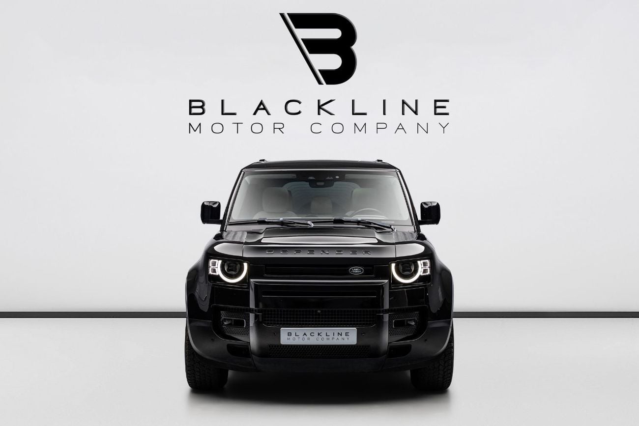 Land Rover Defender 110 HSE P400 BUY NOW, PAY 2027 | THE BLACKLINE STANDARD | 2028 Al Tayer Warranty, GCC