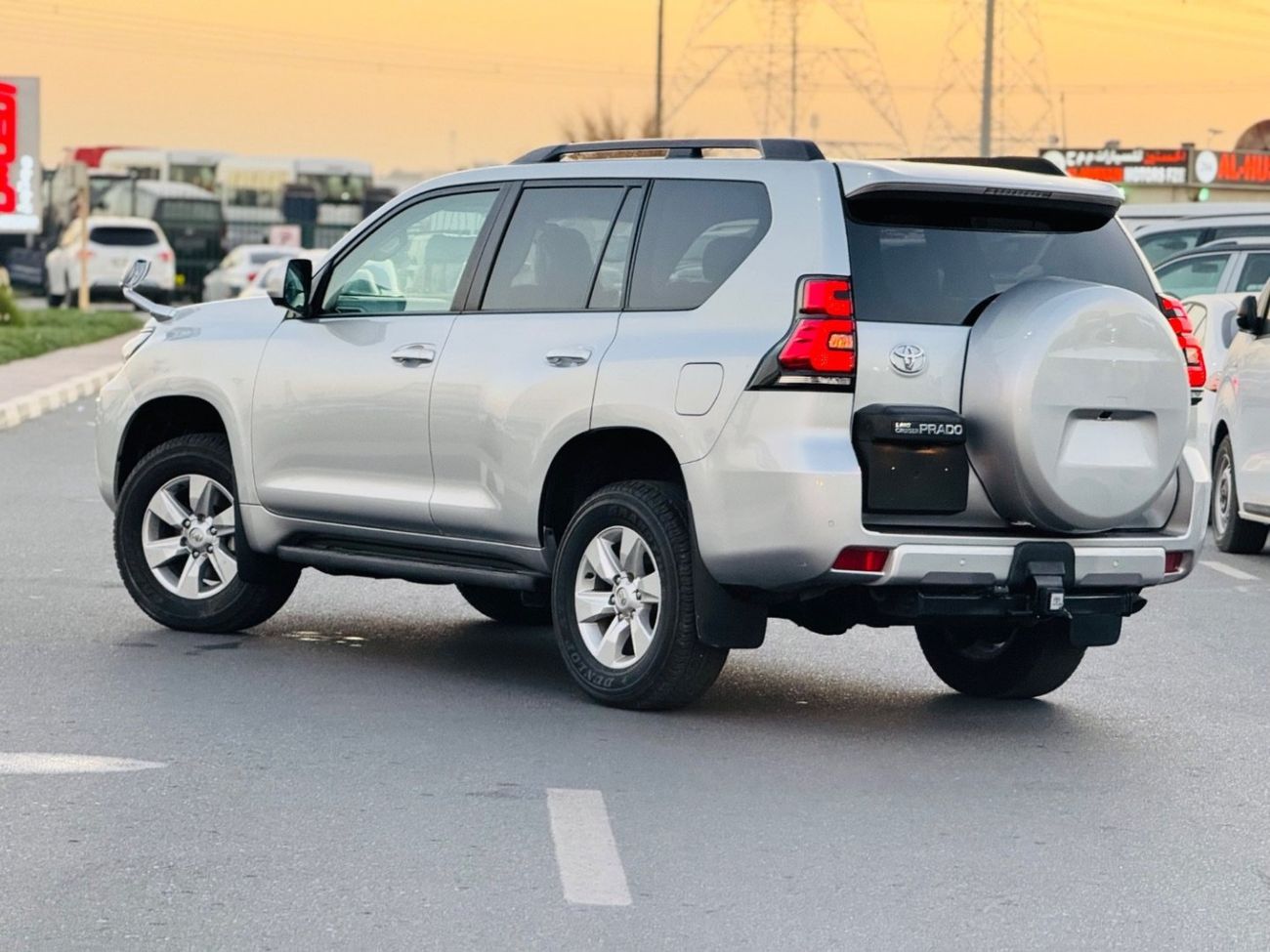 تويوتا برادو Toyota prado 2023 diesel silver RHD