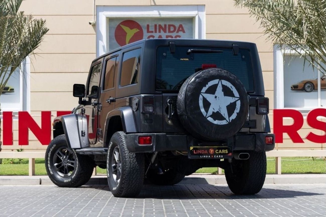 Jeep Wrangler Jeep Wrangler Unlimited Oscar Mike Edition 2018 GCC under Warranty with Flexible Down-Payment.
