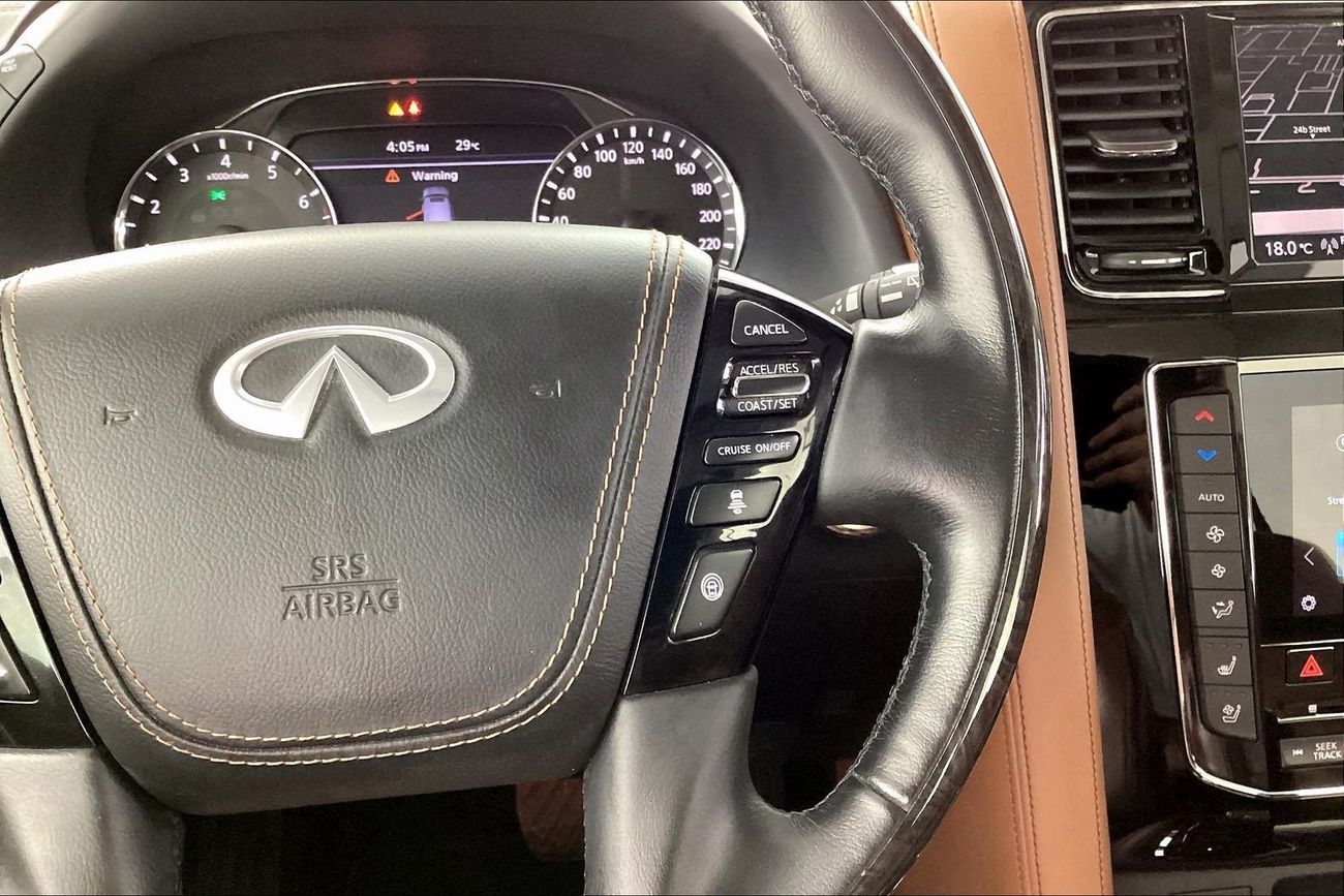 Infiniti QX80 Luxe Sensory ProActive - Black Edition | Guaranteed Warranty | 0 Down Payment