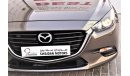 Mazda 3 AED 1076 PM | 1.6L S GCC DEALER WARRANTY