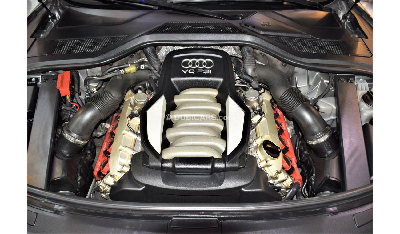 Audi A8 EXCELLENT DEAL for our Audi A8L 2011 Model!! in Silver Color! GCC Specs