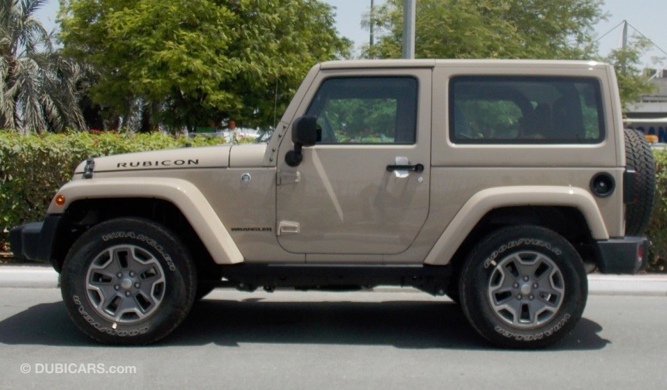 Jeep Wrangler Brand New 2016  RUBICON GCC 3YRS/60000KM WNTY AT The Dealer