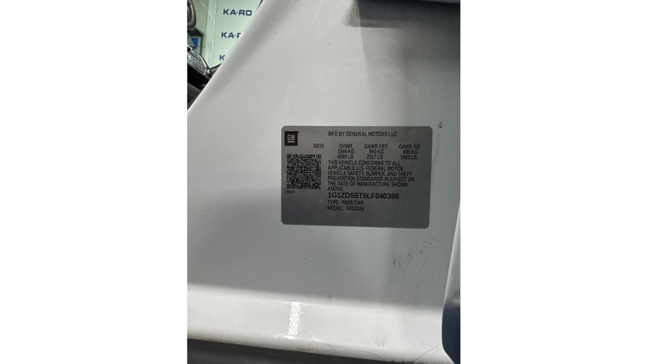 Chevrolet Malibu LT Chevrolet Malibu 2020 1.5L turbo turbocharged car in perfect condition does not require contribut