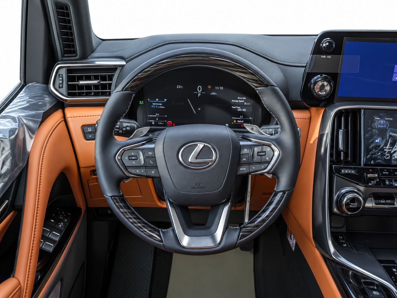 Lexus LX600 VIP ECTAV0003 - 2026 Lexus LX600 VIP - 3.5L Ptr At - Black with Tan Interior