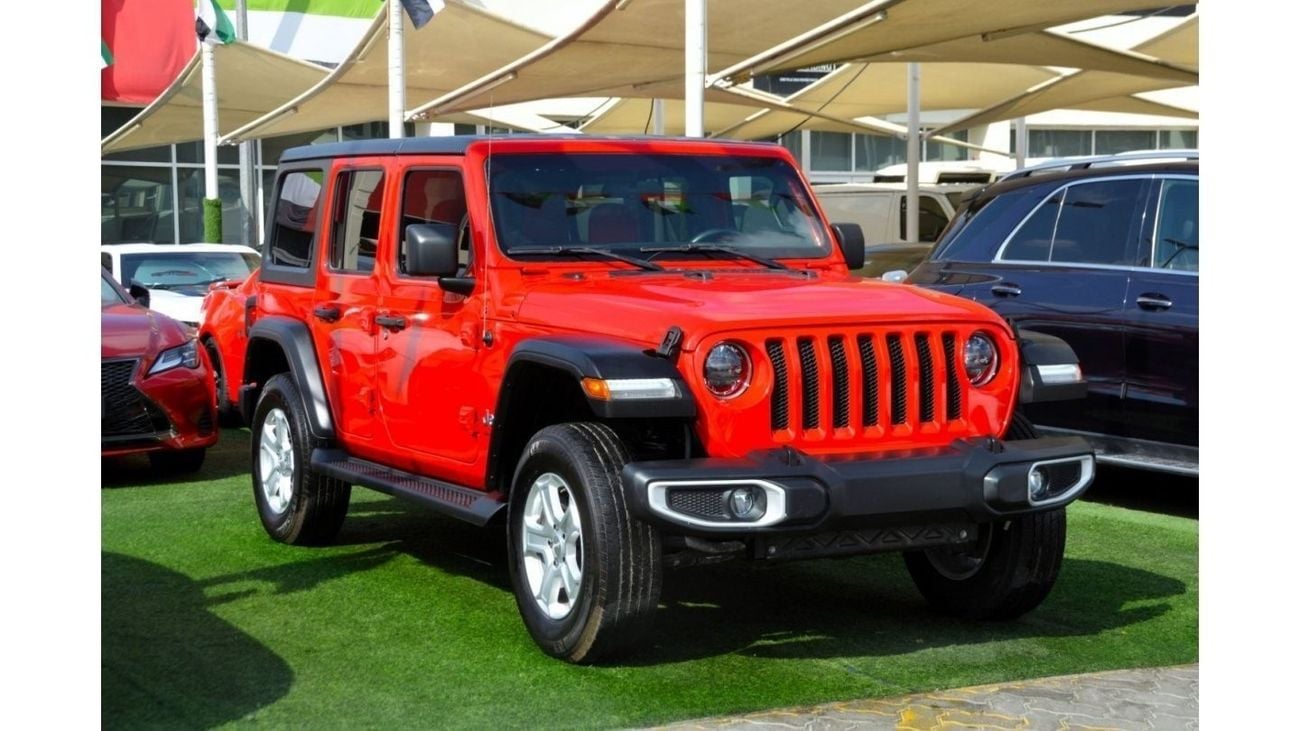 Used Jeep Wrangler Unlimited Sport JEEP WRONGLER 2021 RED INTERIOR 2021