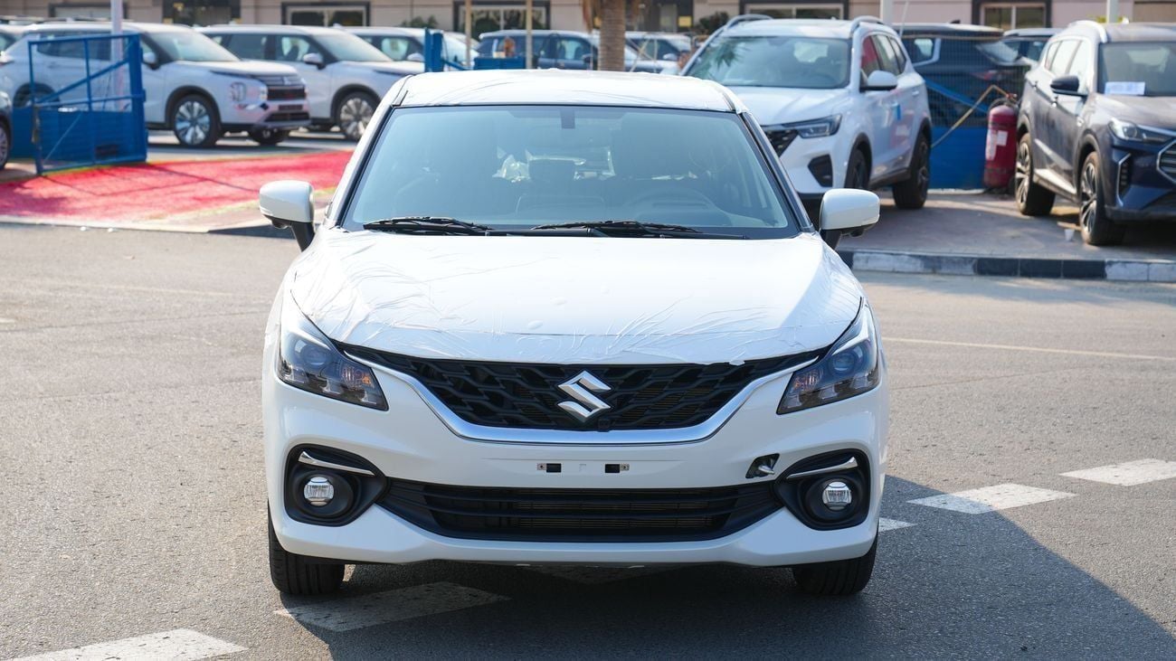 سوزوكي بالينو جديد كلياً 2026 سوزوكي Baleno GLX (N-BAL15-P-26-GLX-2) محرك 1.5 لتر هاتشباك – مواصفات أفريقية | جاهز