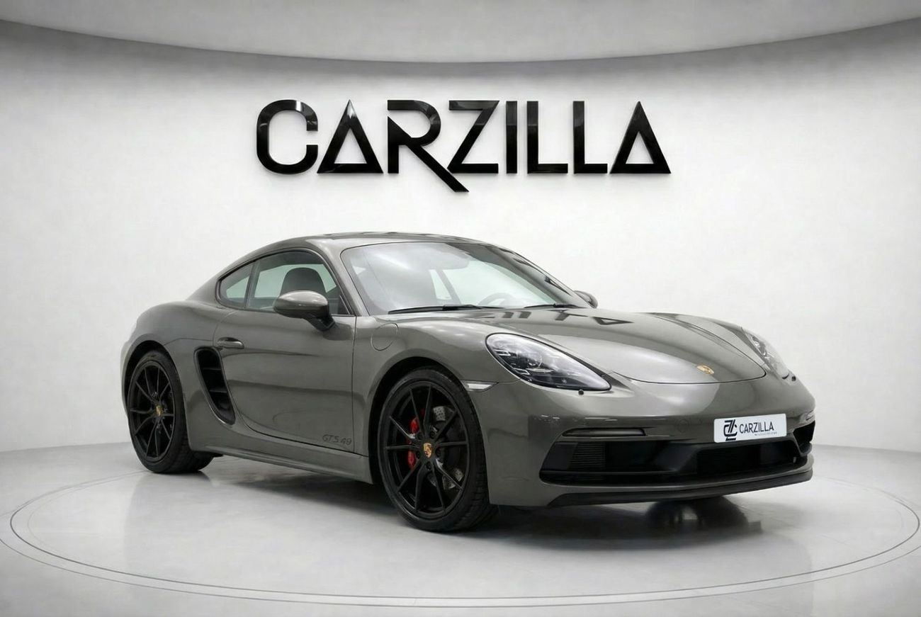 Porsche 718 Cayman GTS 2.5L AED 8,421 / Monthly l 0% Downpayment l Porsche Cayman 718 GTS