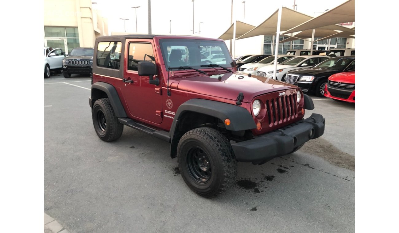 Jeep Wrangler Jeep Wrangler model 2012 car good condition low mileage